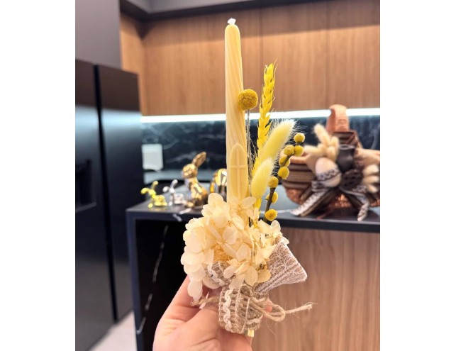 Свічка ручної роботи 