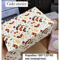 Коробка новорічна 180х120х80мм