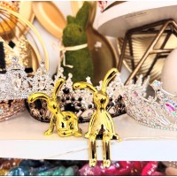 Декоративні зайчики(золоті)\1шт