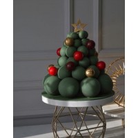 Сфери шоколадні,перламуторові, мікс 9 шт.