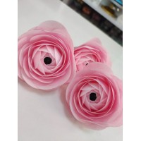 Квіти вафельні, ракункулюс рожеві