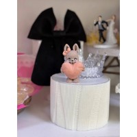 Шоколадна фігурка "Зайка з серцем"