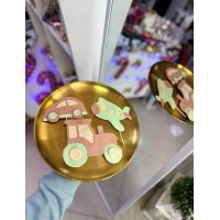 Топпери з мастики "транспорт"