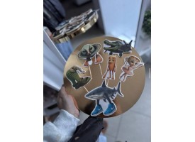 Топпери "Капучина-Балерина"