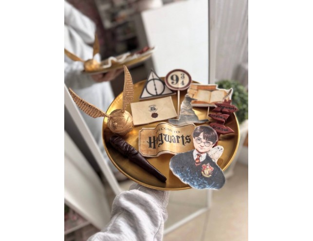 Декор на торт "Гарі Поттер"